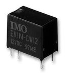 IMO PRECISION CONTROLS EV1N-C-WL-12VDC Signal Relay, SPDT, 12 VDC, 1 A, EV1N Series, Through Hole, DC Sensitive