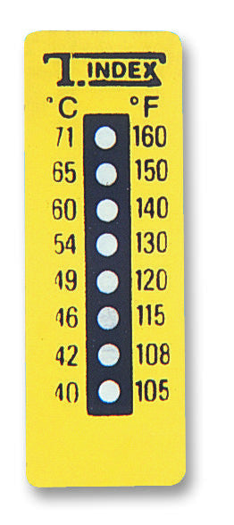 THERMINDEX SERIES 8 E TEMPERATURE INDICATOR, 210&deg;C/260&deg;C