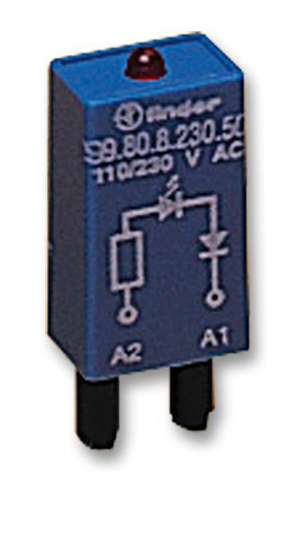 FINDER 99.80.9.024.90 Relay Accessory, Module, Switching Relay, 99 Series