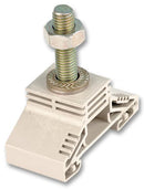 WEIDMULLER WF10 DIN Rail Mount Terminal Block, 1 Ways, Screw, 255 A