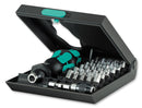 WERA KRAFTFORM KOMPAKT 71 32 Piece Security Screwdriver Bit Set with Power Tool Adapter and Quick Release Chuck