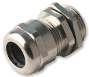 AMP - TE CONNECTIVITY EMCPG13.5 Cable Gland, PG13.5, 6 mm, 12 mm, Brass, Metallic - Nickel Finish