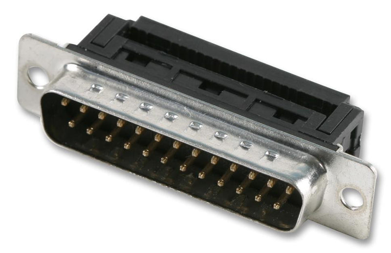 MULTICOMP 8FSM09P-30N1-FEC Standard D Sub Connector, 9 Contacts, Plug, DE, Metal D Series, Metal Body, IDC / IDT