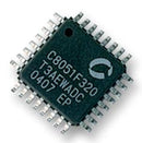 SILICON LABS C8051F320-GQ 8 Bit Microcontroller, Mixed Signal, (8051) 8052, 25 MHz, 16 KB, 1.25 KB, 32 Pins, LQFP