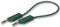 HIRSCHMANN TEST AND MEASUREMENT 934093104 Test Lead, 4mm Banana Plug to 4mm Banana Plug, Green, 60 V, 16 A, 1.5 m