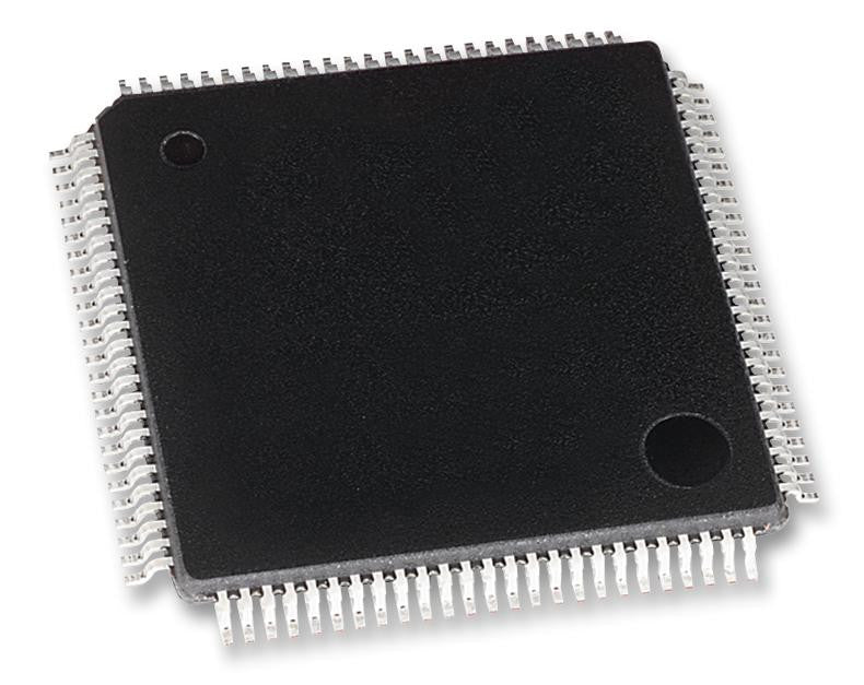 SILICON LABS C8051F122-GQ 8 Bit Microcontroller, Mixed Signal, C8051F12x, 100 MHz, 128 KB, 8.25 KB, 100 Pins, TQFP