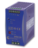 MULTICOMP DRAN120-24A AC/DC DIN Rail Power Supply, Active PFC, Adjustable, Fixed, 1 Output, 90 VAC, 264 VAC, 120 W