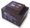 MYRRA 44443 Isolation Transformer, EI 60, 22 VA, 1 x 230V, 2 x 24V, 125 mA, PCB MOUNTED 44xxx Series