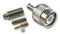 RADIALL R143082000 RF / Coaxial Connector, TNC Coaxial, Straight Plug, Crimp, 50 ohm, RG58, RG141, Brass