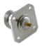 RADIALL R162403000 RF / Coaxial Connector, N Coaxial, Straight Flanged Jack, Solder, 75 ohm, Beryllium Copper
