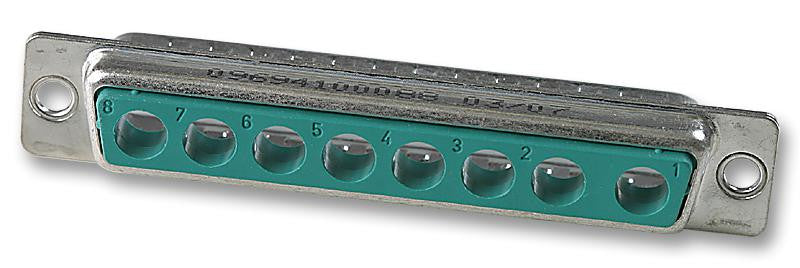 HARTING 09 69 410 0088 Combination Layout D Sub Connector, Mixed Signal, D Sub-M Series, 8W8, Plug, 0 Contacts, 8, Solder