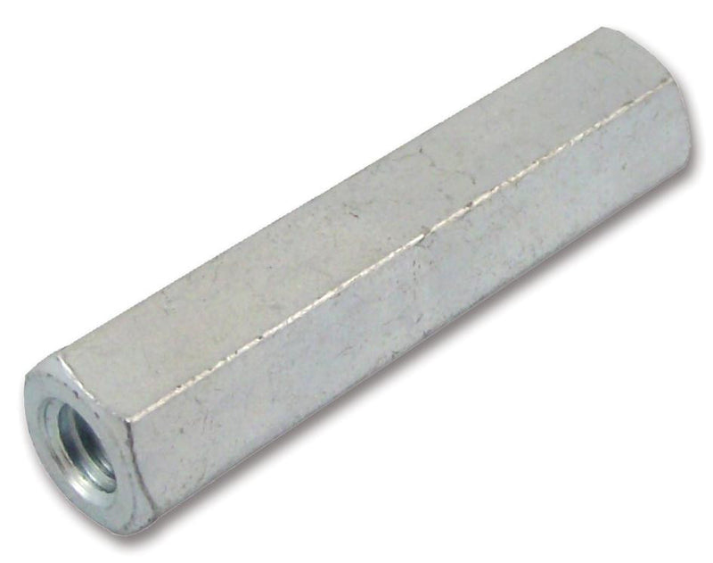 ETTINGER 05.04.053 Standoff, Nickel Plated, Brass, M4, Hex Female, 5 mm, 05.04 Series