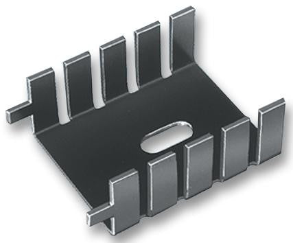 FISCHER ELEKTRONIK FK 222 MI 220 Heat Sink, TO-220, TO-220, 20 &deg;C/W, 12.7 mm, 25.4 mm, 33.8 mm