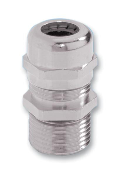 LAPP KABEL 53112210 Cable Gland, PG9, 3 mm, 8 mm, Brass, Metallic - Nickel Finish