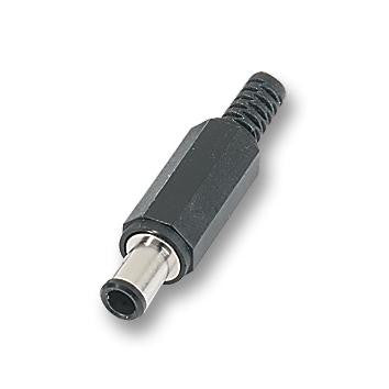 LUMBERG 1633 02 DC Power Connector, Plug, 4 A, 9.5 mm, Cable Mount, 2.1 mm