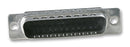 AMP - TE CONNECTIVITY 167294-1 D Sub Connector Housing, 25 Ways, D Sub, DC, AMPLIMITE HDP-20 Series, Plug, Steel Body