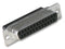 AMP - TE CONNECTIVITY 164533-4 D Sub Connector Housing, 25 Ways, D Sub, DC, AMPLIMITE HDP-20 Series, Receptacle, Metal Body