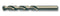 RUKO 215017 Twist Drill Bit, HSS, 1.7mm, 20mm Effective, 43mm Overall