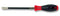 WIHA 386 Screwdriver, 1/4" Magnetic Hex Bit Holder Tip, Flexible Shaft, SoftFinish&iuml;&iquest;&frac12; Handle