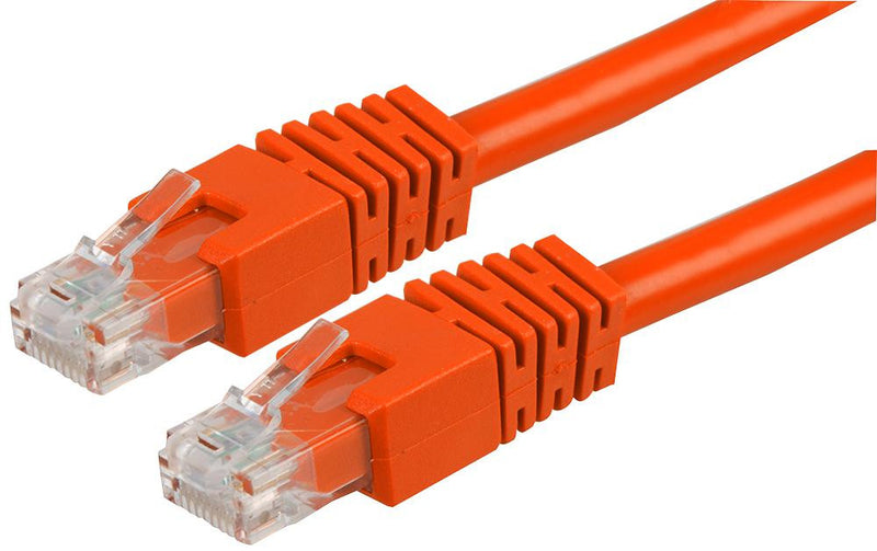 PRO SIGNAL PS11205 RJ45 Male to Male Cat6 UTP Ethernet Patch Lead, 3m Orange