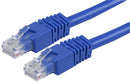 PRO SIGNAL PS11180 RJ45 Male to Male Cat6 UTP Ethernet Patch Lead, 0.5m Blue