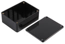 MULTICOMP AB88 Black ABS Box with Lid - 178x122x74mm