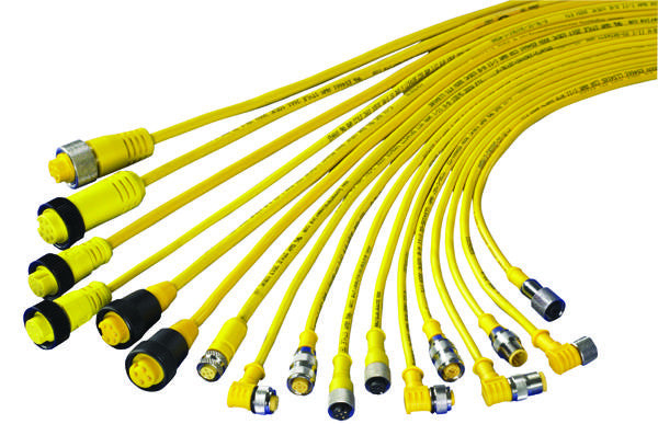 BANNER ENGINEERING MQDC-415RA QUICK DISCONNECT CABLE, M12, 4 POSITION, RIGHT ANGLE