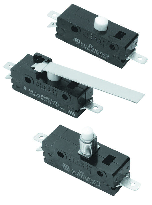 ZF ELECTRONICS 0G1350H0 MICROSWITCH, LEVER, SPDT, 0.1A, 125VAC