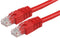 PRO SIGNAL PS11152 RJ45 Male to Male Cat6 UTP Ethernet Patch Lead, 2m Red