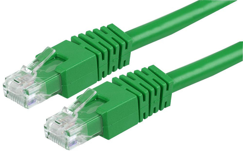 PRO SIGNAL PS11307 RJ45 Male to Male Cat6 UTP Ethernet Patch Lead, 0.2m Green