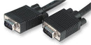 PRO SIGNAL JR9755-10M BLACK CAB Audio / Video Cable Assembly, D Subminiature H/D Plug, VGA, 15 Way