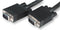 PRO SIGNAL JR9755-10M BLACK CAB Audio / Video Cable Assembly, D Subminiature H/D Plug, VGA, 15 Way