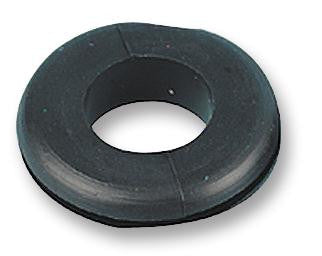 PRO POWER PV45 GROMMET PK 100 Round PVC Cable Grommet Black 7.50mm Cable Dia. 9.50mm Panel Hole Dia. 100 Pack