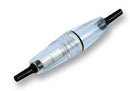 BULGIN FX0185 Fuseholder, In-Line, 50V, 10A, 5 x 20mm, 6.3 x 25mm, 6.3 x 32mm, Screw Terminal, Clear, IP66