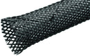 PRO POWER 8465-0234 SLEEVING, EXPANDABLE, PET, 1.5", BLACK, 50FT