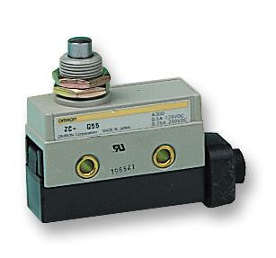 OMRON INDUSTRIAL AUTOMATION ZC-Q55 Limit Switch, Plunger, 11.77 N, 250 V, 10 A, 250 V, 10 A