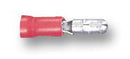 MULTICOMP MPD1-156 Bullet Terminal, MPD Series, 22 AWG, 16 AWG, 1.25 mm&sup2;, Male Bullet, Red