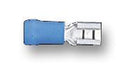 JST (JAPAN SOLDERLESS TERMINALS) FVDDF2-250A (LF) Quick Disconnect Terminal, FVDDF Series, 16 AWG, 14 AWG, 2.63 mm&sup2;, Female Quick Disconnect, Blue