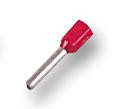 MULTICOMP E1518-L-RED Wire Ferrule, E Series, 16 AWG, 18 mm, 24 mm, Red, 1.5 mm&sup2;