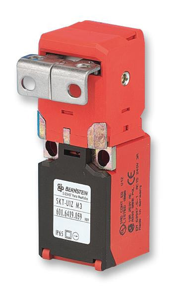 BERNSTEIN 601-6419-059 Safety Interlock Switch, SKT Series, SPST-NO, SPST-NC, 250 V, 10 A