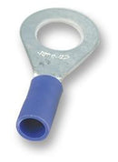 JST (JAPAN SOLDERLESS TERMINALS) FVGS10-2.5 (LF) Ring Tongue Terminal, M10, 3/8", FVGS Series, 14 AWG, 2.6 mm&sup2;, Vinyl