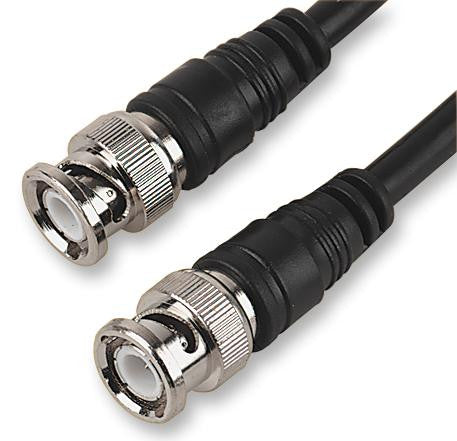 MH CONNECTORS BNCL1.0MRG58 RF / Coaxial Cable Assembly, BNC Straight Plug, BNC Straight Plug, RG58, 50 ohm, 3.3 ft, 1 m