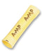 AMP - TE CONNECTIVITY 34072 Butt Splice, Yellow, PLASTI-GRIP Series, 12 AWG, 10 AWG, 6 mm&sup2;, PVC (Polyvinylchloride)