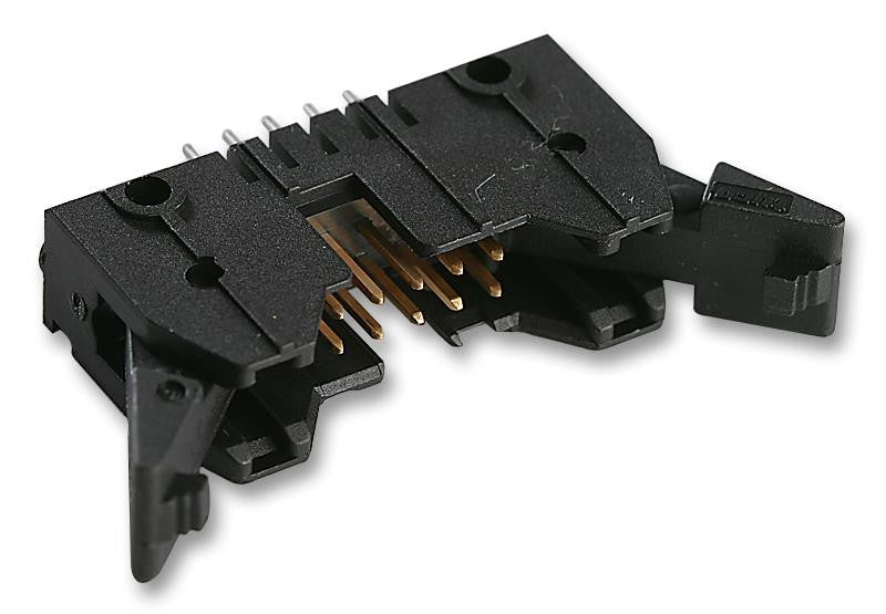 AMP - TE CONNECTIVITY 5499922-1 Wire-To-Board Connector, Straight, 2.54 mm, 10 Contacts, Header, AMP-LATCH Series, Through Hole