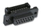 AMP - TE CONNECTIVITY 1658614-4 Standard D Sub Connector, 9 Contacts, Receptacle, DE, Amplimite HDF-20 Series, Plastic Body