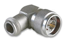 RADIALL R161771000 RF / Coaxial Adaptor, Inter Series Coaxial, Right Angle Adapter, N, Plug, N, Jack