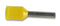 MULTICOMP E1012-L-YELLOW Wire Ferrule, E Series, 18 AWG, 12 mm, 18.5 mm, Yellow, 1 mm&sup2;