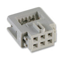 HARTING 09 18 506 7803 Wire-To-Board Connector, Without Strain Relief, 2.54 mm, 6 Contacts, Receptacle, SEK 18 Series