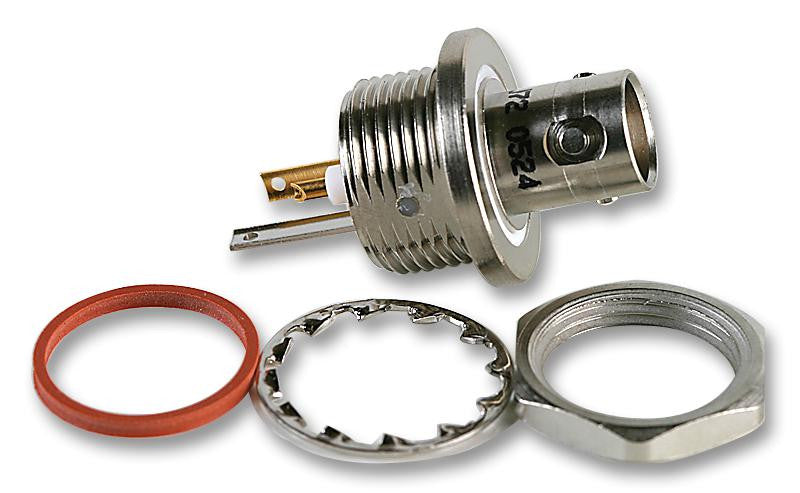 TROMPETER BJ72 RF / Coaxial Connector, Triaxial, Straight Jack, Solder, Beryllium Copper