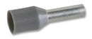 MULTICOMP E2518-GREY Wire Ferrule, E Series, 14 AWG, 18 mm, 24 mm, Grey, 2.5 mm&sup2;